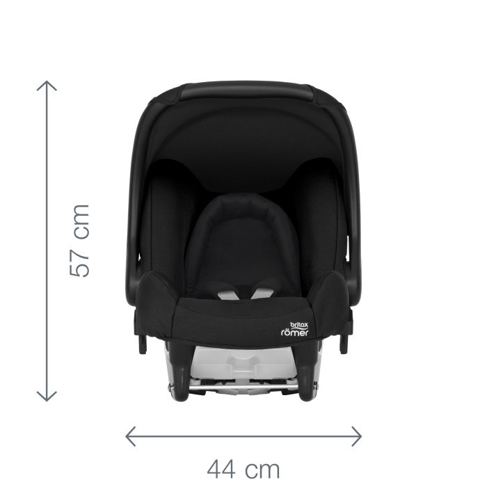 Autosedačka Britax Römer Baby-Safe - rozměry
